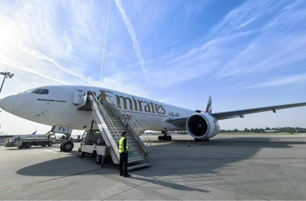 郑州机场首开郑州—迪拜定期国际货运航线