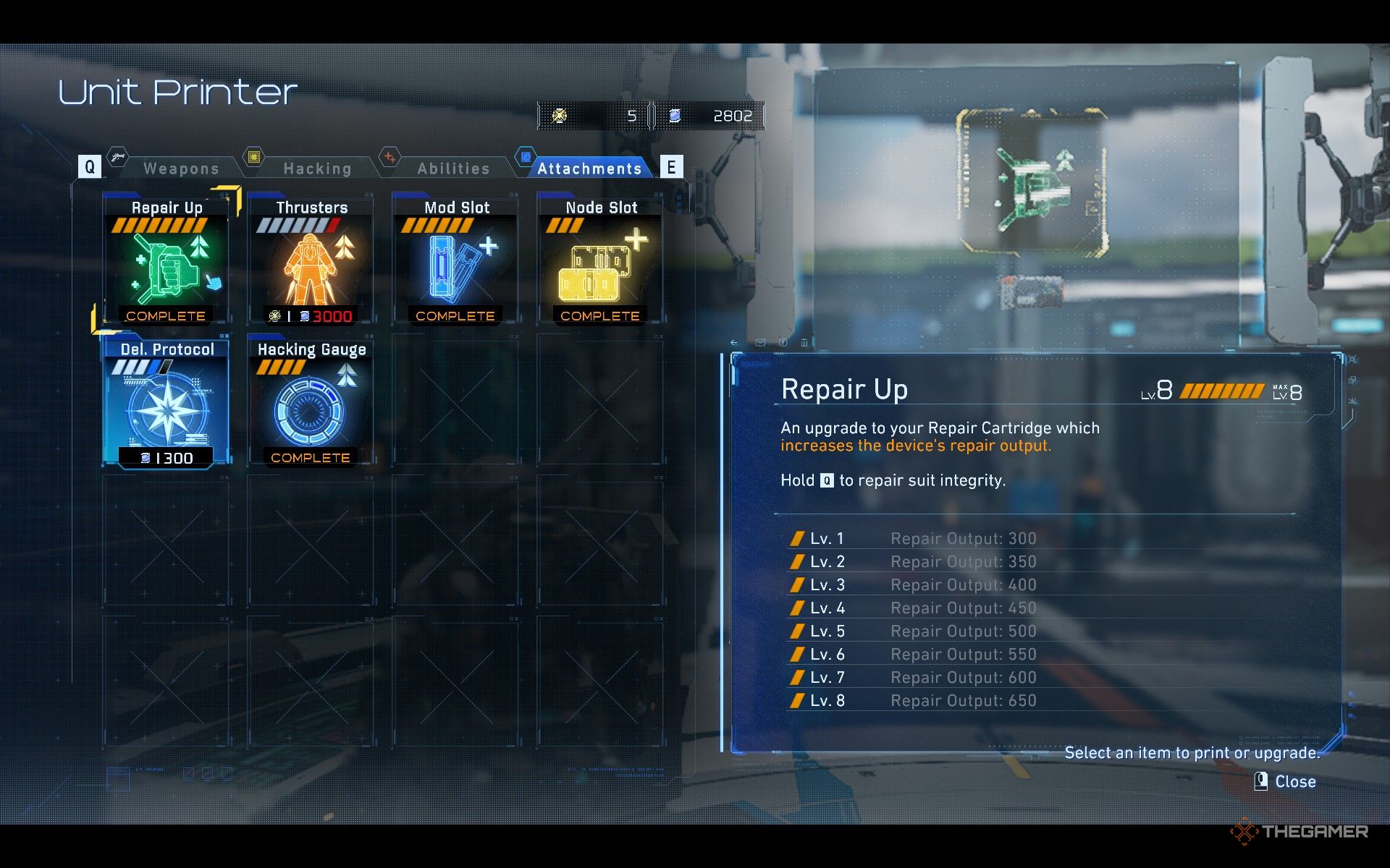 在《Pragmata》中，哪些单位打印机升级最值得购买？