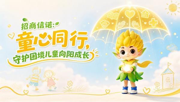 招商信诺：童心同行，守护困境儿童向阳成长