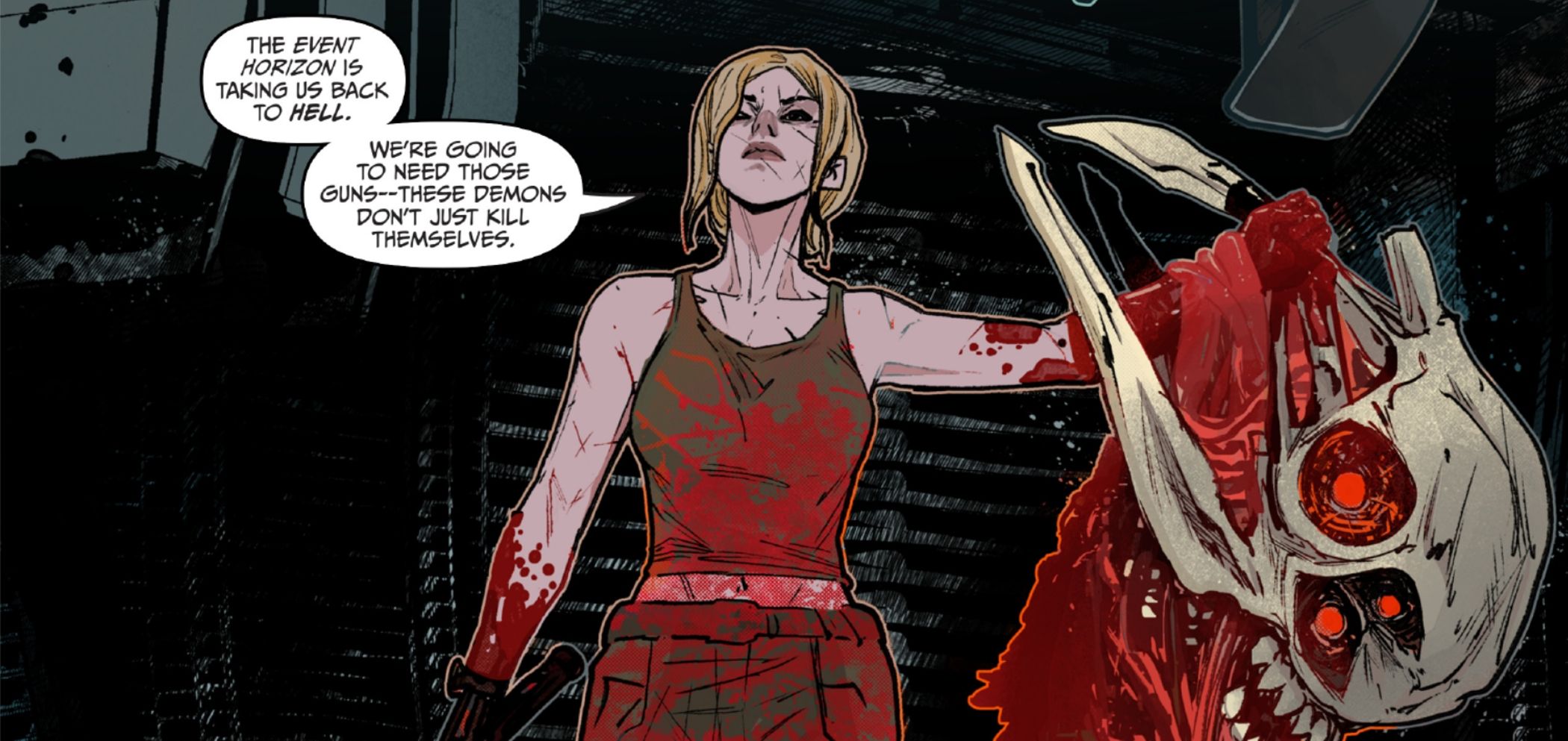 《Event Horizon》续作漫画让232岁的Starck中尉回归了