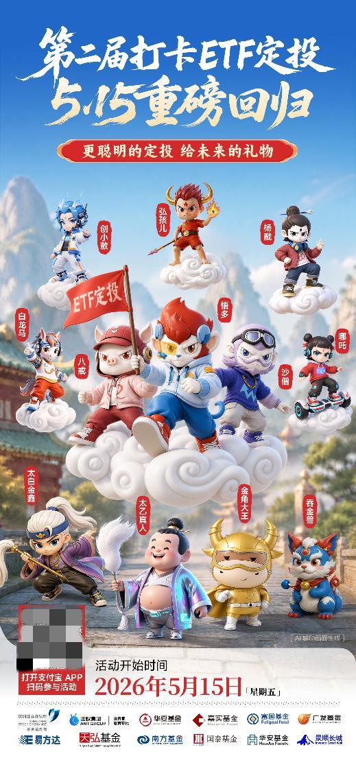 第二季“打卡定投”投资者服务活动开启，关注创业板ETF天弘（159977）策略定投