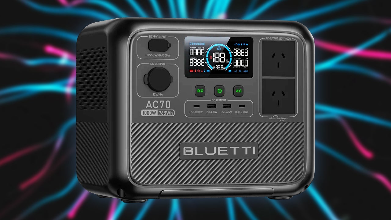 AliExpress 阵亡将士纪念日大促：Bluetti AC70 768Wh 1000W 磷酸铁锂户外电源现享 7 折优惠