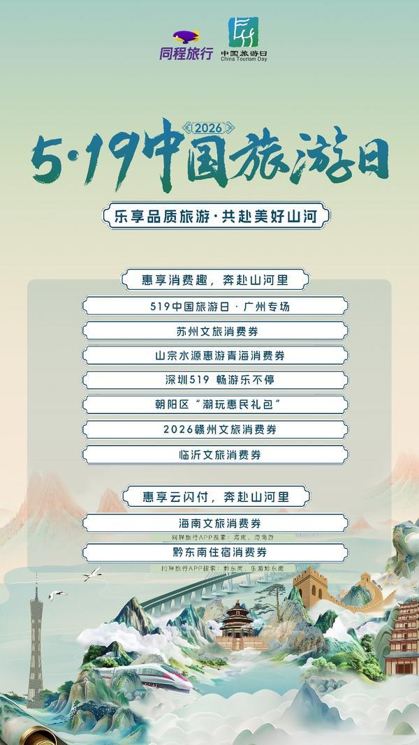 其中苏州文旅消费券发放规模为1000万元，海南、贵州黔东南消费券规模均为200万元，赣州为150万元，青海为100万元，临沂市、阜阳市、北京朝阳区分别投入20万