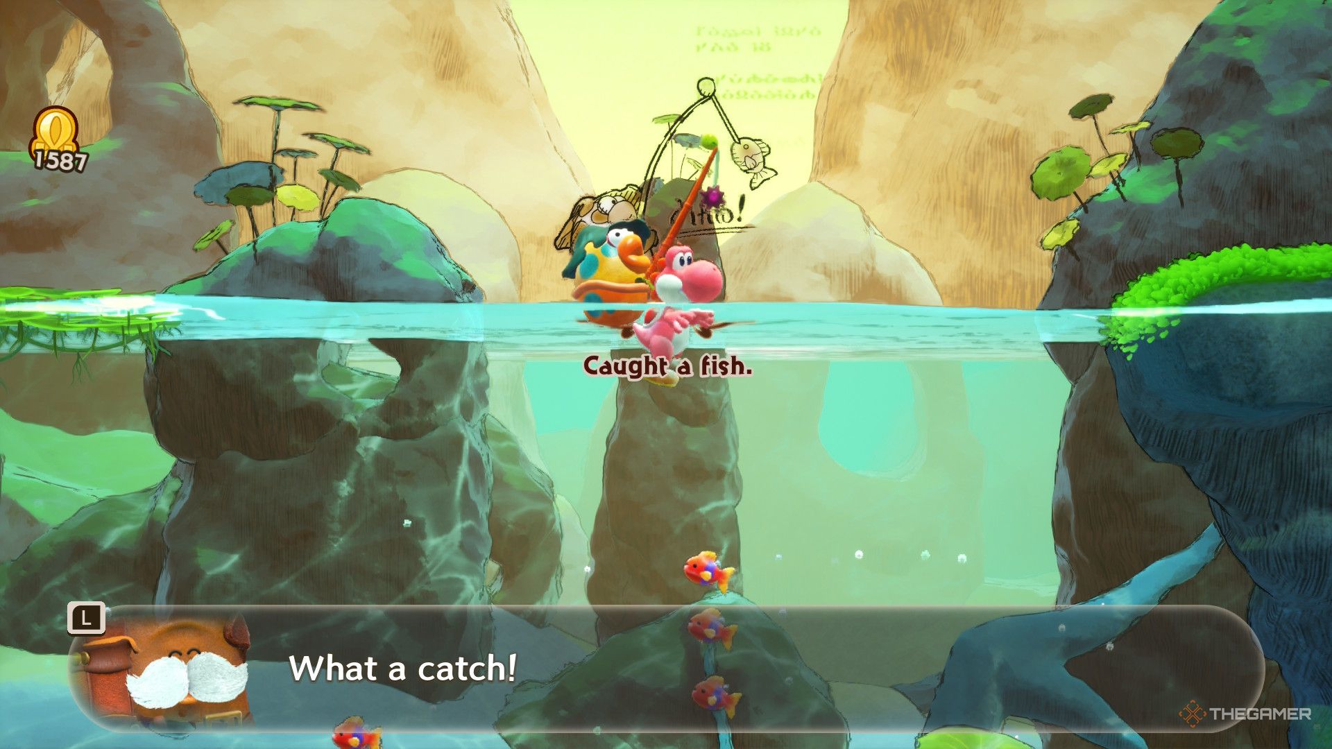 《Yoshi And The Mysterious Book》海滨章节全笑脸花收集攻略