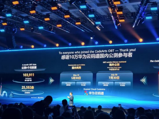 华为云码道代码智能体公测四个月用户数突破十万，正式完成商用升级