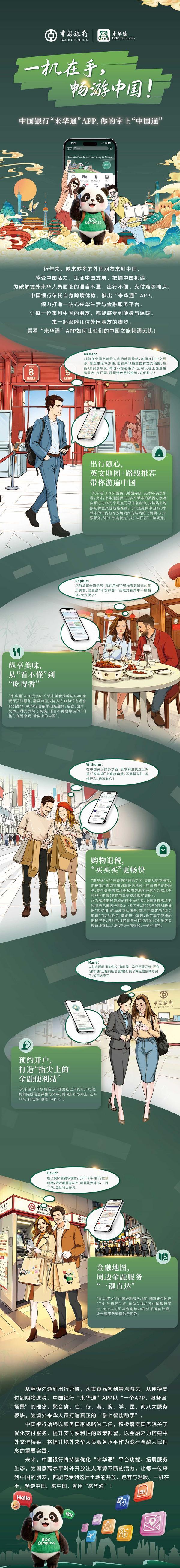 国银行“来华通”APP，你的掌上“中国通”